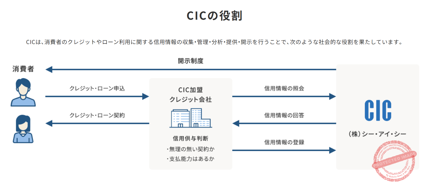 CIC role explanation diagram