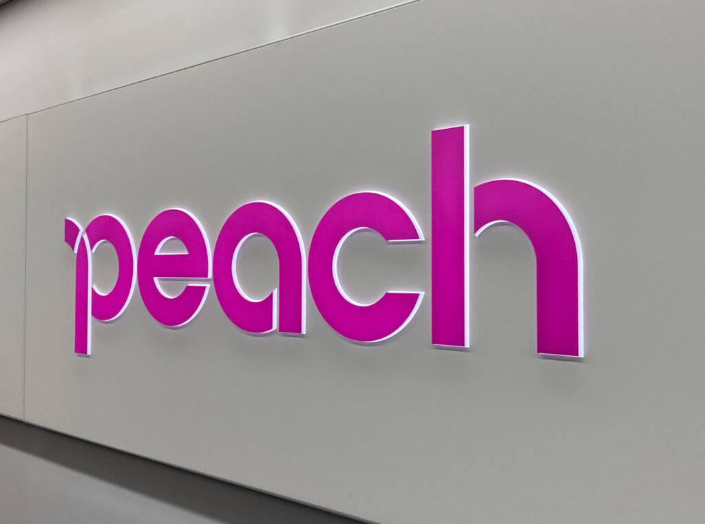 peach airline logo