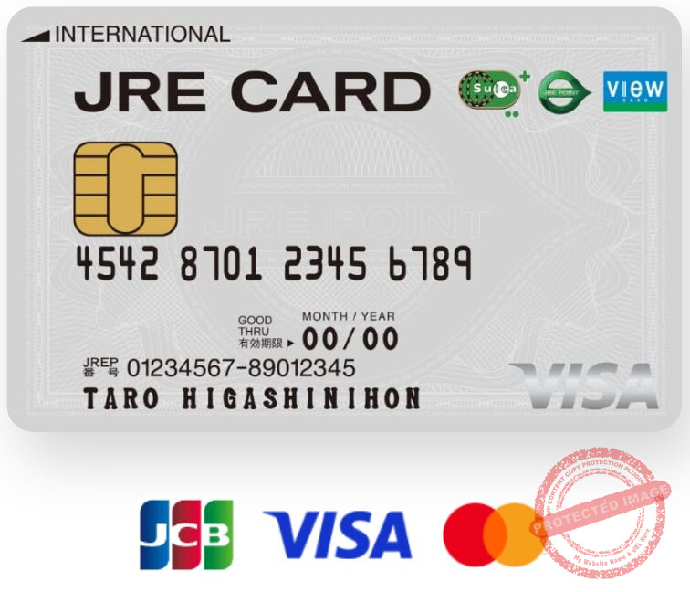 JRE CARD カード券面