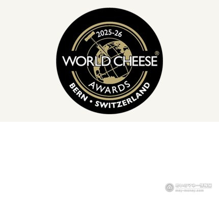 World Cheese Awards 的圆形认证标章