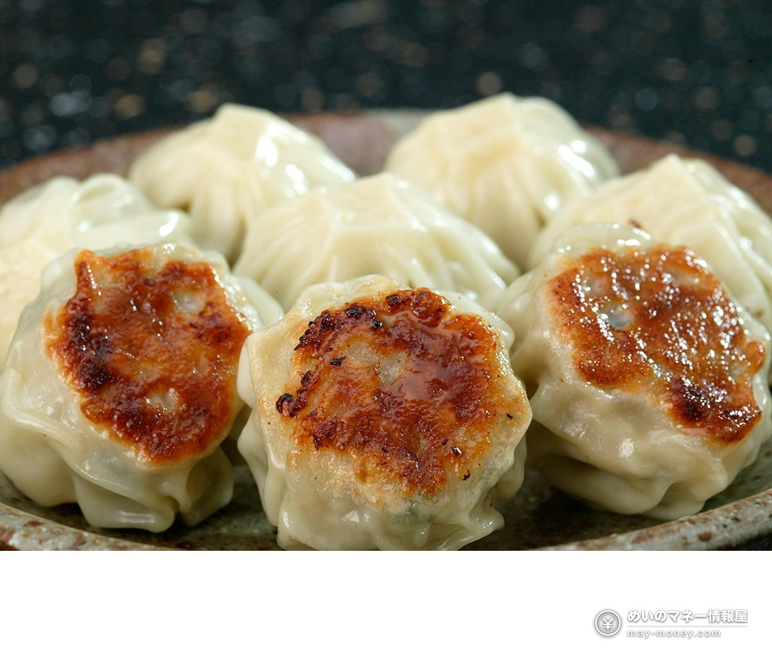 带焦脆底的煎餃6个