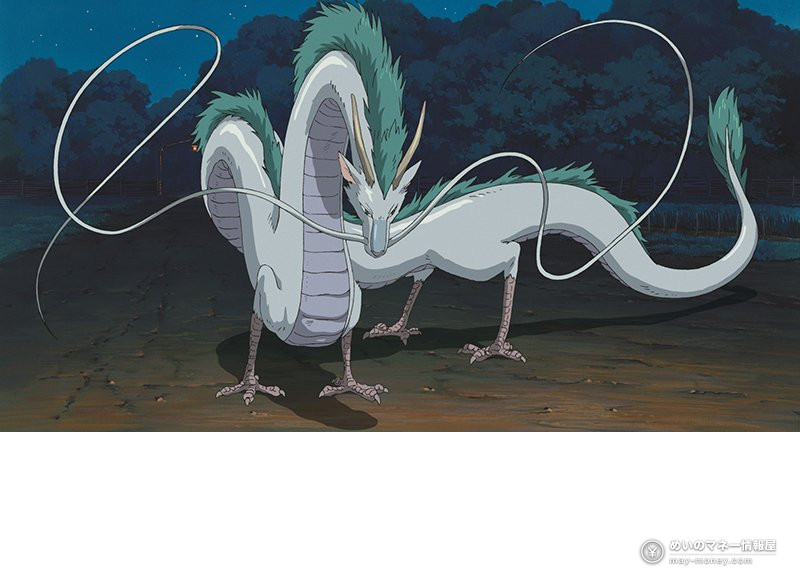 Ghibli Park Exhibition Guide: Osaka, Yokosuka and Kyoto 7 Image of Haku the dragon from Spirited Away