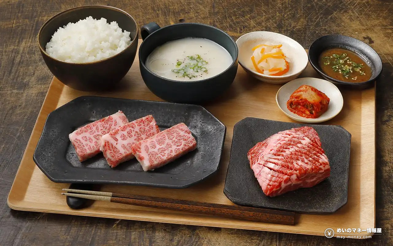 One Karubi App Quiz Answers: 2,000 Points for a Free Lunch 6 Wagyu kalbi and premium harami steak set meal