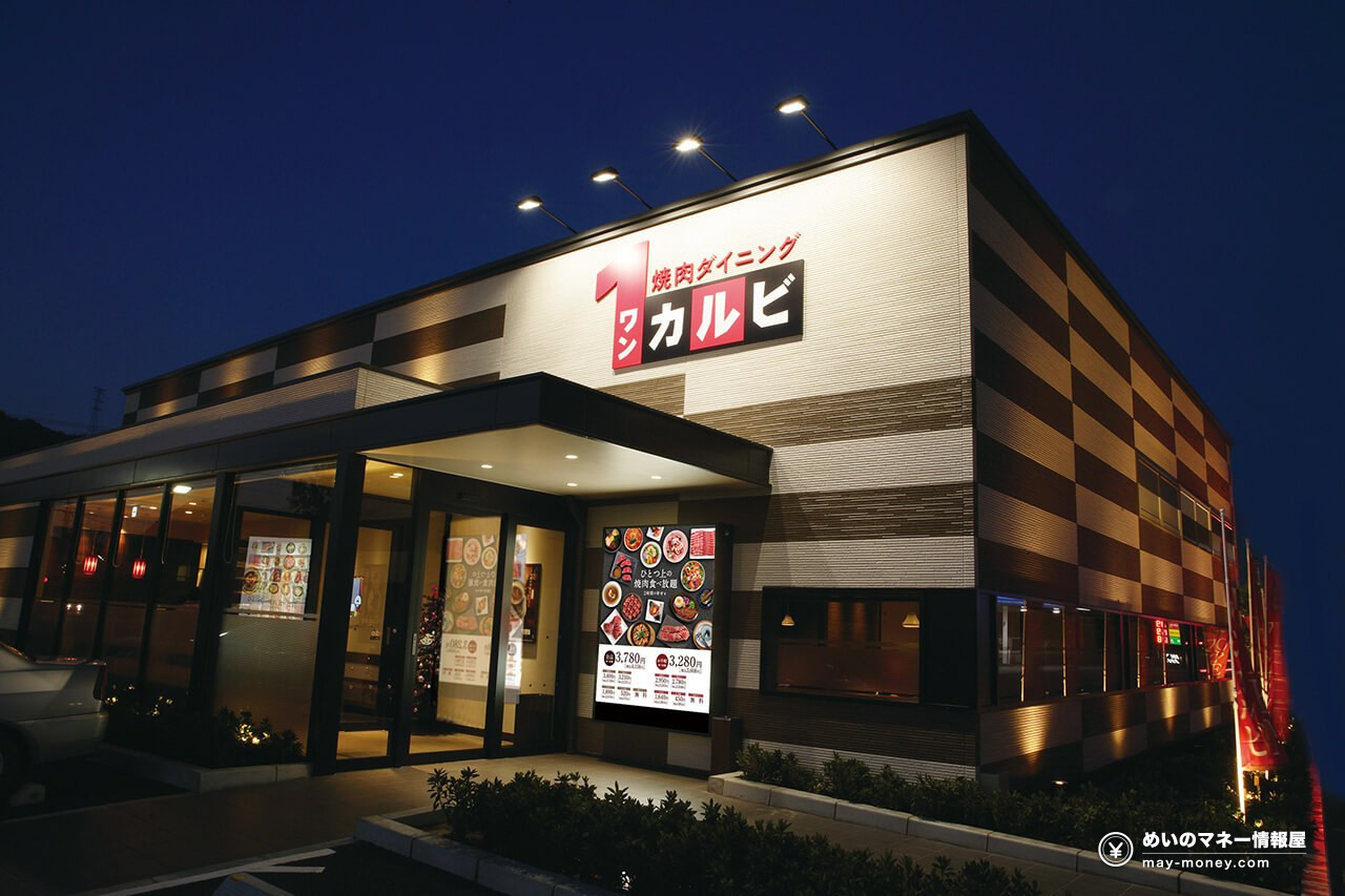 One Karubi App Quiz Answers: 2,000 Points for a Free Lunch 8 Yakiniku Dining One Karubi restaurant exterior