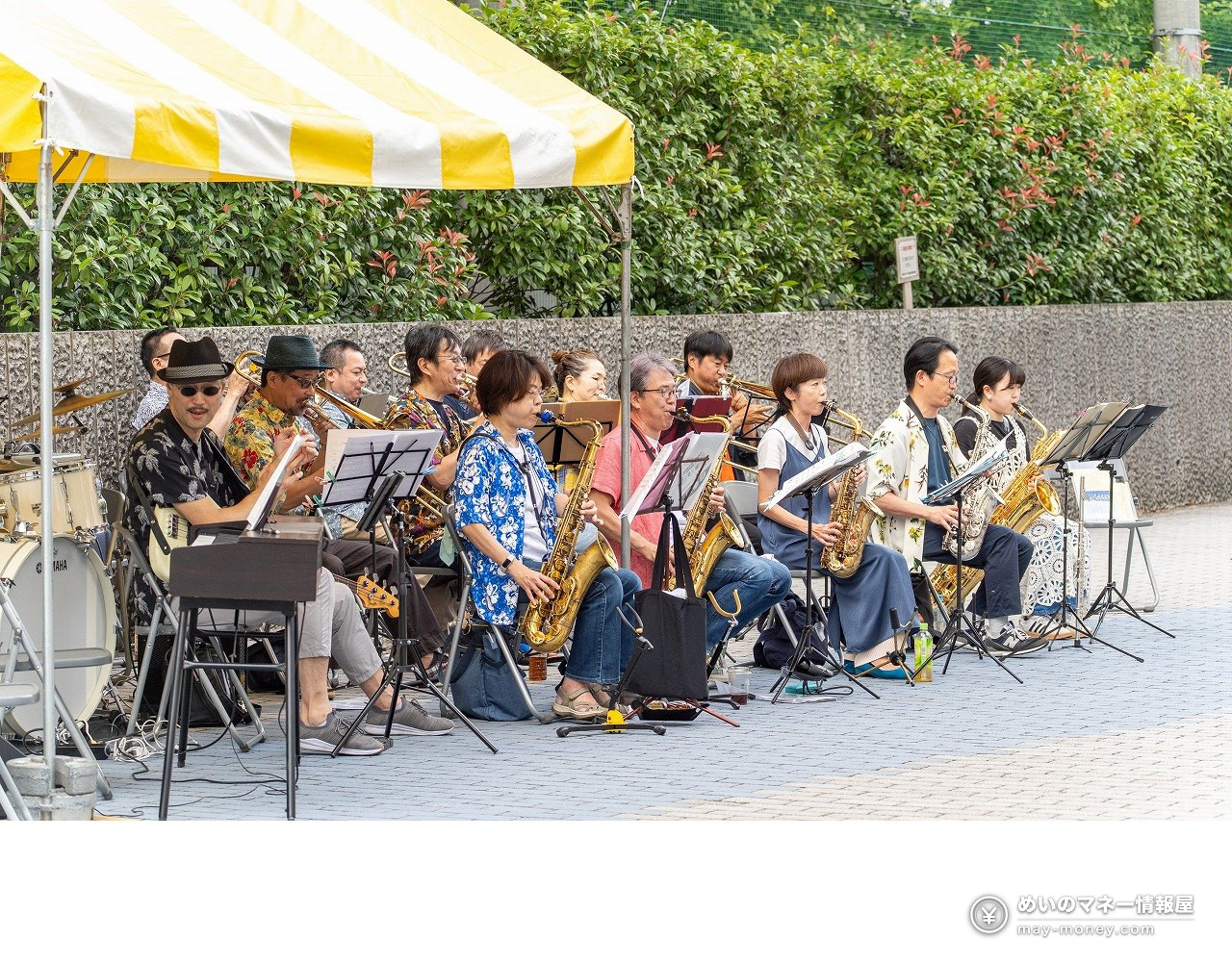 Shibaura Canal Festival 2026: Free Canal Cruise Times & Tips 10 A big band playing at Venue 2