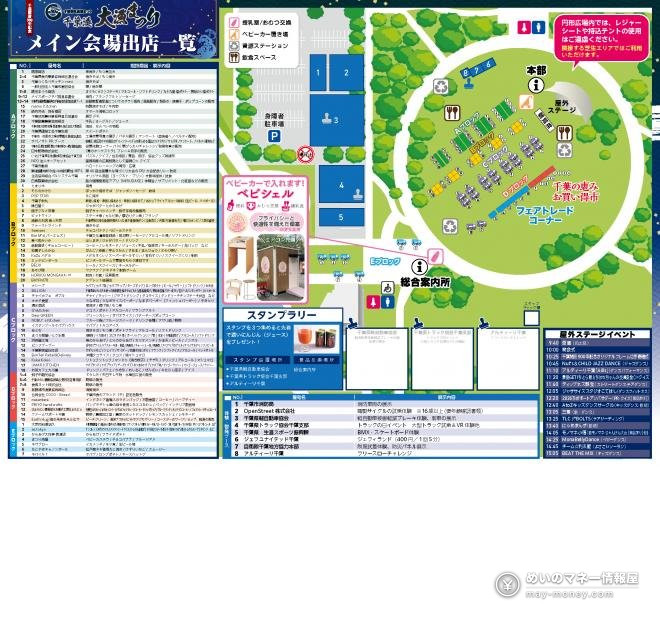 千葉湊大漁まつりの会場マップとメイン会場出店一覧