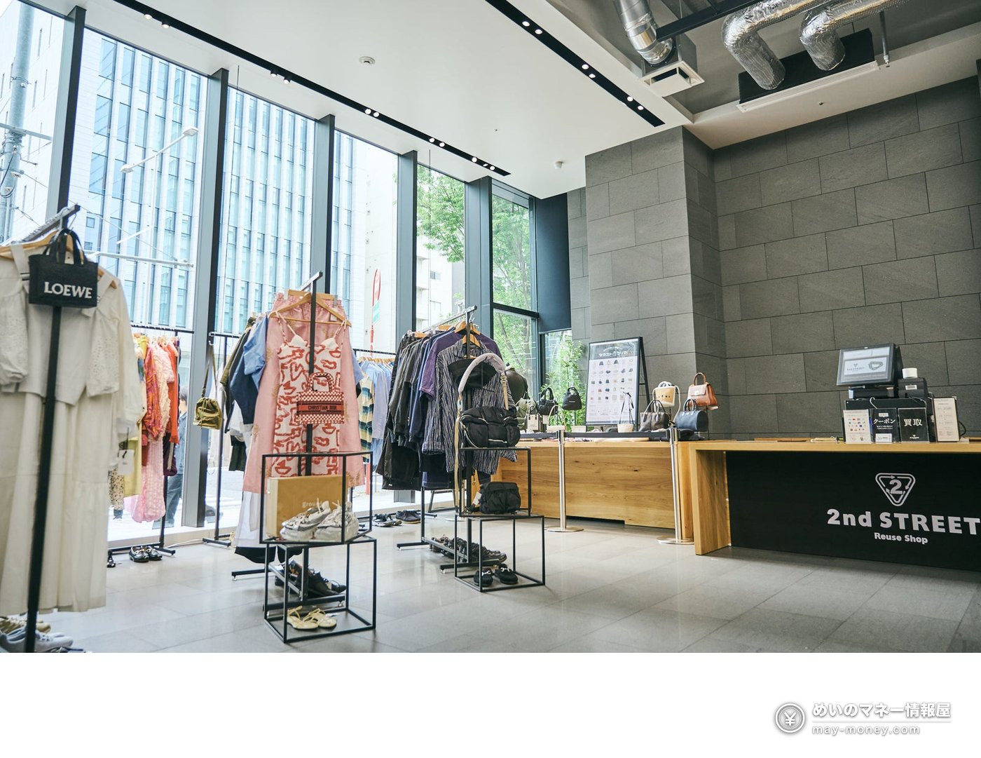 WWDJAPAN REUSE MARKET 11/14青山开办|时尚跳蚤市场入场500日元・报名方法・出店者与看点 5 2nd STREET 店内陈列的古着、鞋子和包