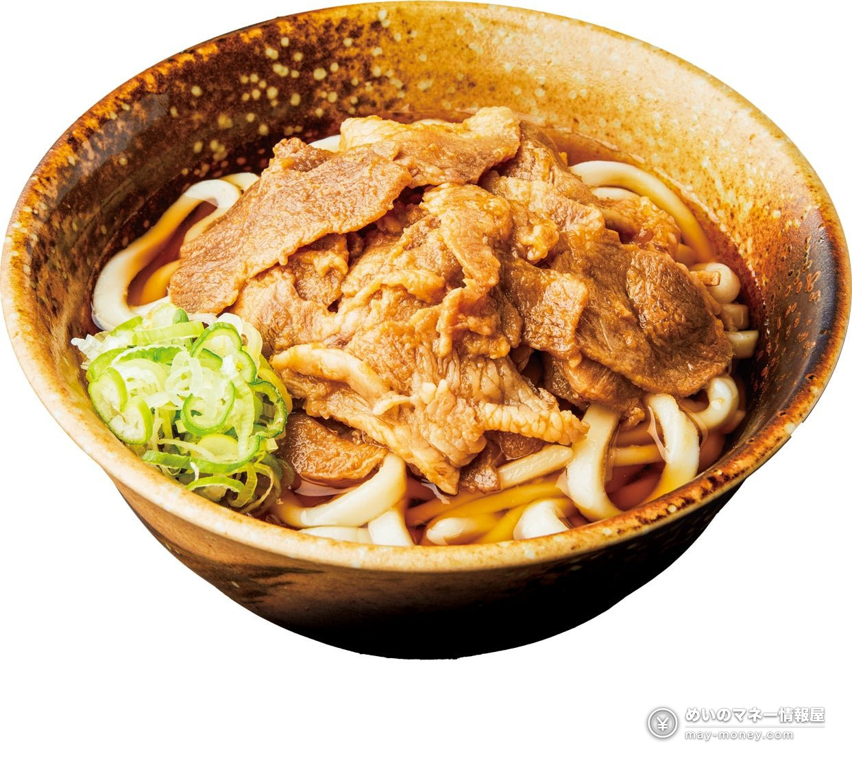 Ekimenya Founding Festival: 1.5x Kakiage Soba, Double-Meat Udon and a Comeback Squid Fry Bowl 4 Udon piled with sweet and savoury simmered pork