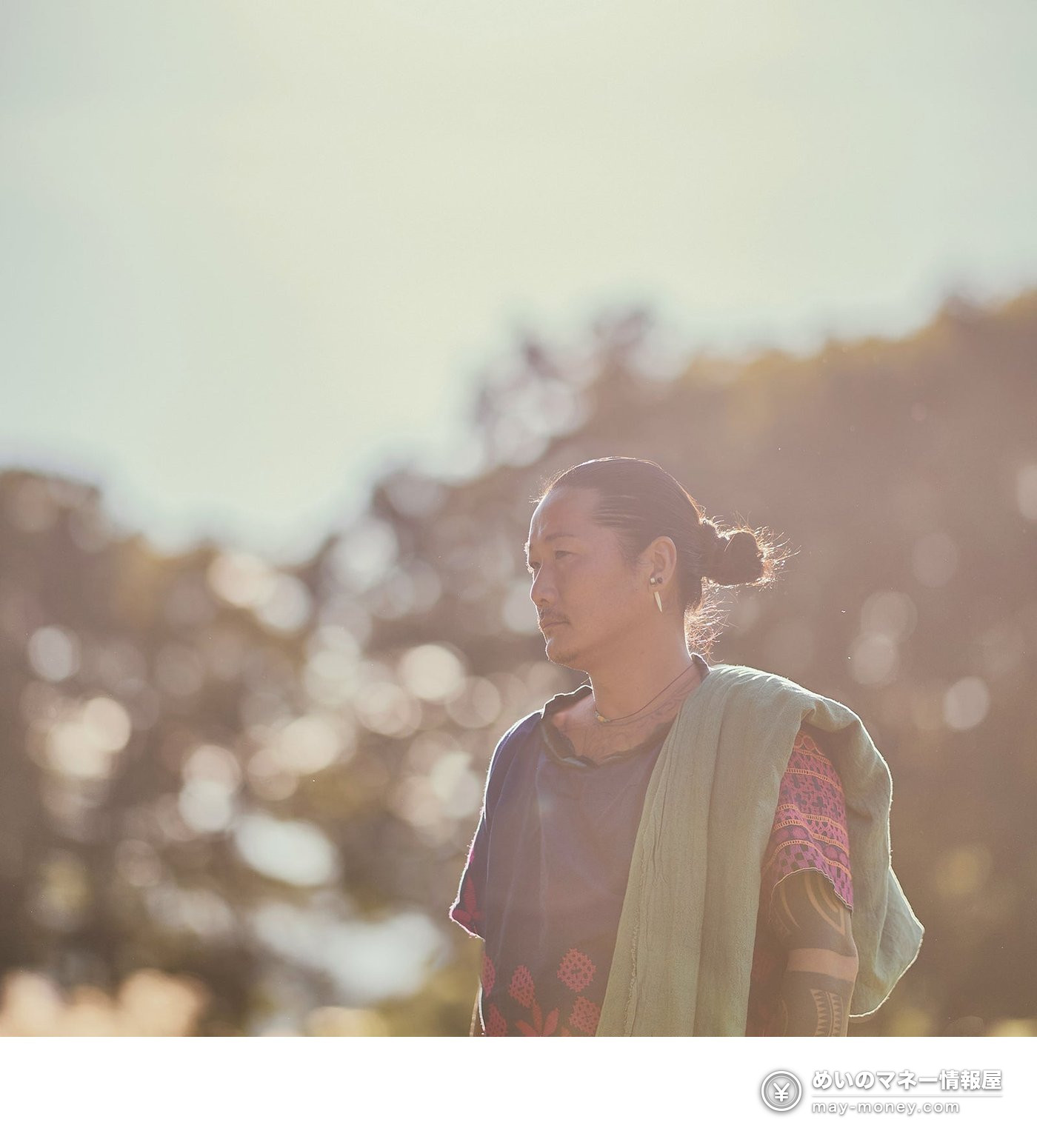 Tokyo Tower Candle Days: Free Candle Festival, Oct 23–25 8 Portrait of a featured guest, a man standing in front of trees