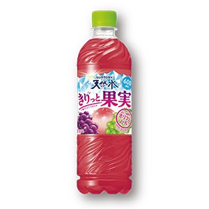 Suntory Tennensui Kiritto Kajitsu Grape & Peach 600ml