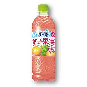 Suntory Tennensui Kiritto Kajitsu Pink Grapefruit & Muscat 600ml