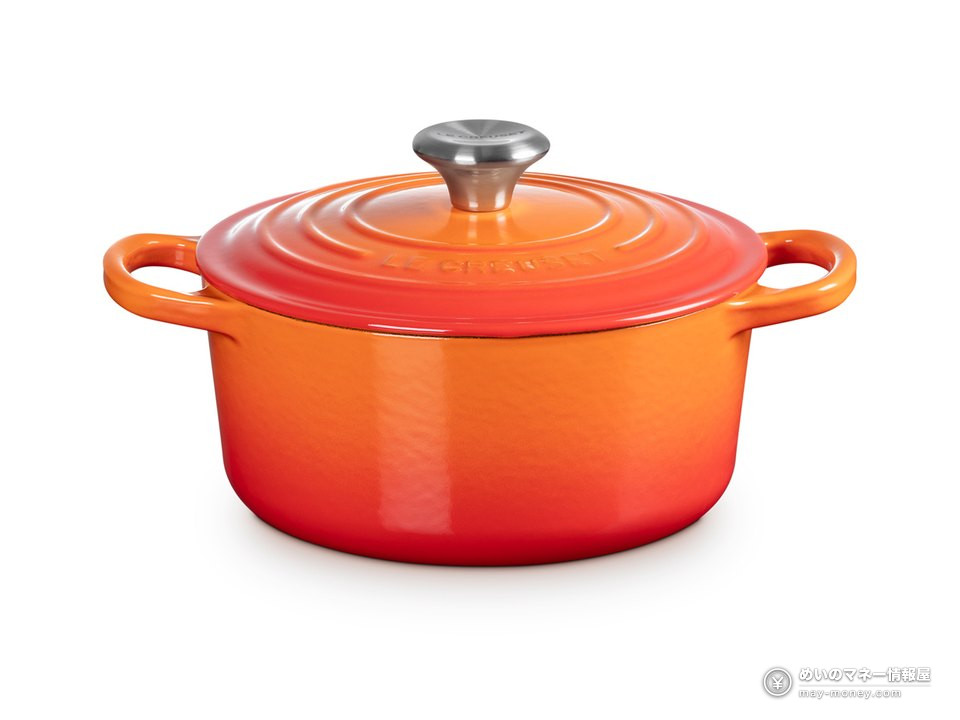 Le Creuset(酷彩)日本亚马逊限时特卖攻略|平底锅・餐具降价、铸铁锅积分多(10/22截止) 30 Le Creuset シグニチャー ココット・ロンド 18cm 橙色